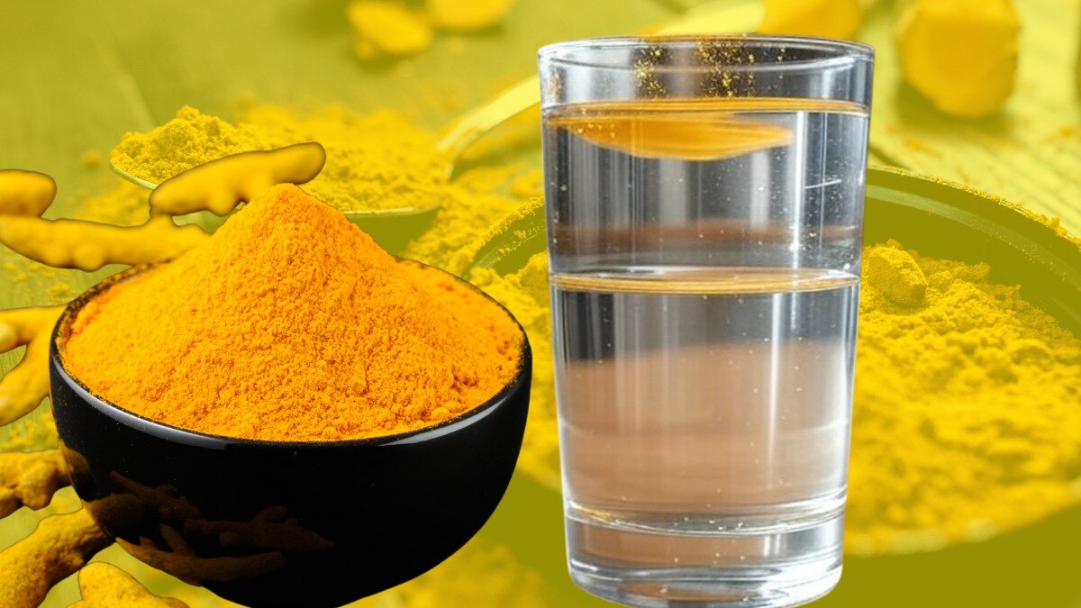 हळद पाण्यात टाकण्याचा भलताच ट्रेंड