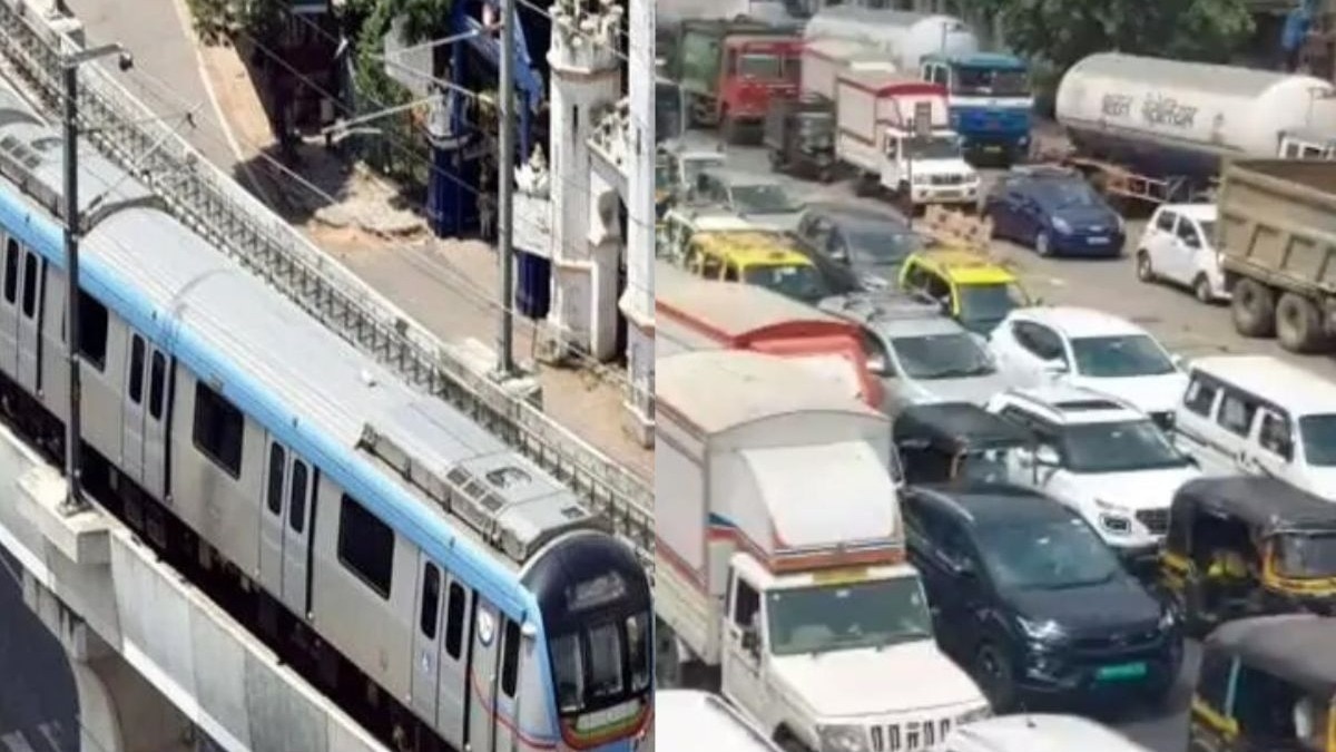 10 मिनिटांच्या रस्त्यांसाठी पाऊण तास, भुयारी मेट्रो आली पण...