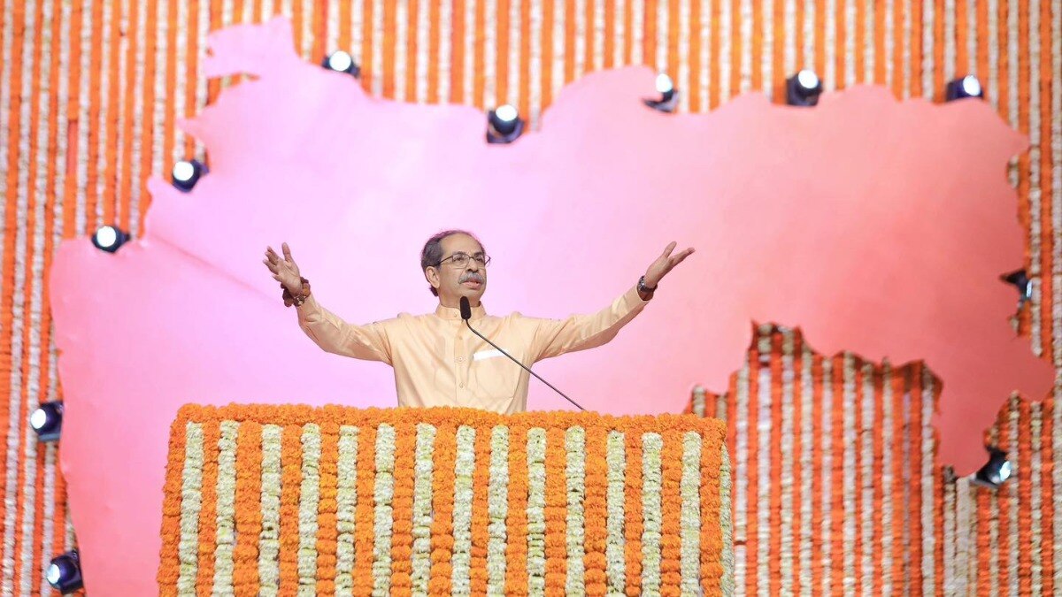 उद्धव ठाकरेंची बोचरी टीका (फोटो सौजन्य: Shiv Sena)