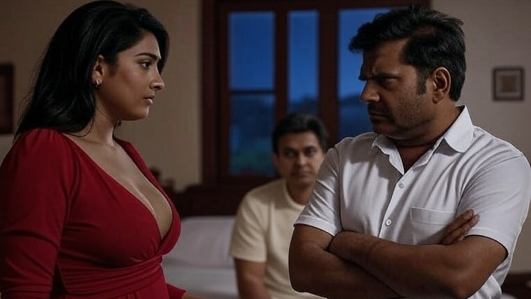 घरमालकासोबत सुरू होते महिलेचे शरीर संबंध, पतीने रंगेहाथ पकडलं; पत्नी म्हणाली, 'जे सुरू आहे ते गुपचूप पाहा नाहीतर...' घरमालकासोबत सुरू होते महिलेचे शरीर संबंध, पतीने रंगेहाथ पकडलं (प्रातिनिधिक फोटो, सौजन्य: Grok)