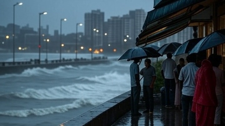 Mumbai Rain (फोटो सौजन्य: Grok)