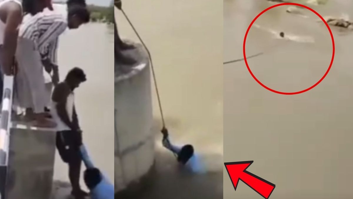 Wife Pushed Husband In Bhima River