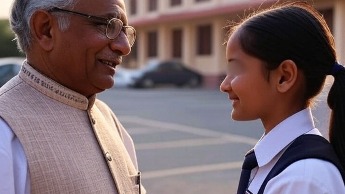 सोलापूर: 56 वर्षाचा वासनांध शिक्षक, विद्यार्थिनीसोबत पार्किंगमध्येच केलं नको ते! Solapur Crime (grok)