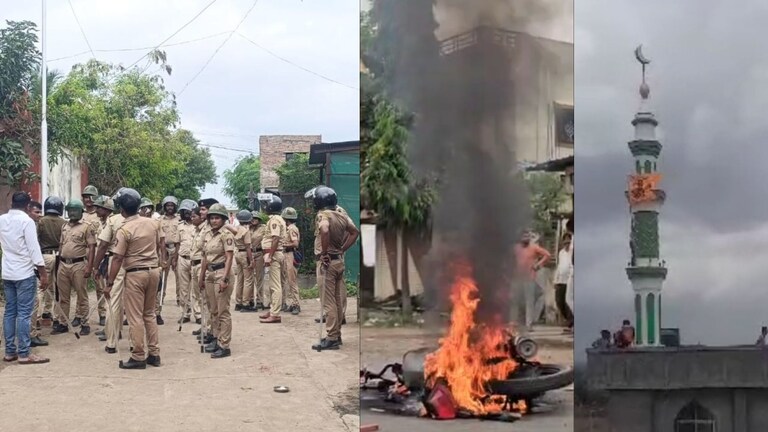 पुण्यातील दौंड तालुक्यात दोन गटात तुफान राडा, पोलिसांचा फौजफाटा तैनात, एकमेकांच्या घरावर दगडफेक Pune Crime