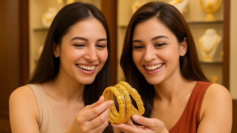 सोनं घ्या सोनं! ऑगस्ट महिना सुरु होताच ग्राहकांची सुरु झाली दिवाळी..आजही सोन्या-चांदीच्या दरात मोठी घसरण Mumbai Tak