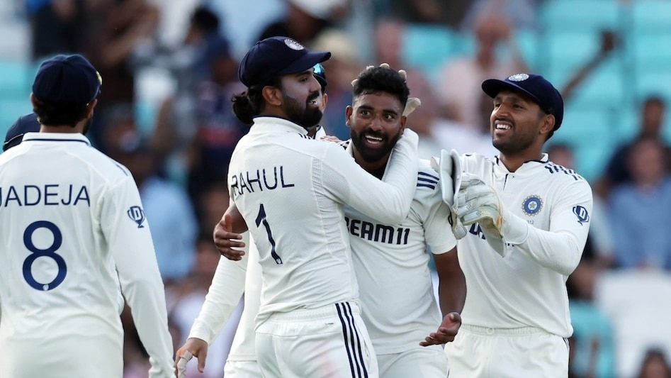 ind vs eng 5th test team india amazing performance at oval won match series draw see how mohammed siraj changed the game