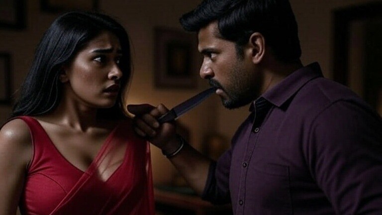 पत्नीचं मुंडकंच कापून केलं धडावेगळं, फक्त 'त्यामुळे' पती बनला एवढा हैवान? Man beheads wife on suspicion of having an immoral relationship then tells wrong story to news channel