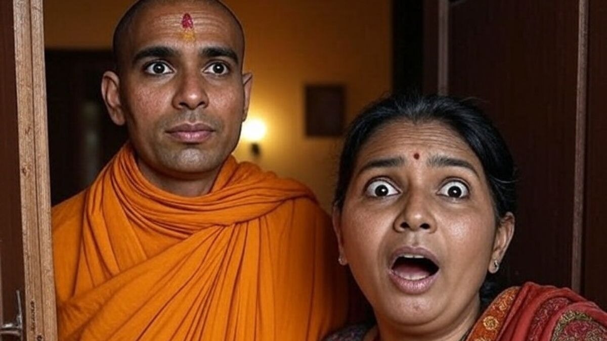 10 वर्षानंतर अचानक पती साधुच्या घुसला वेशात घरात... 
