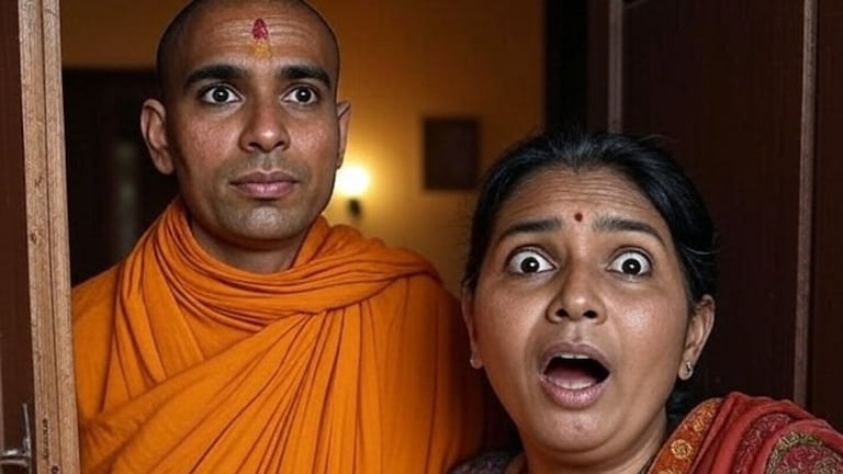 10 वर्षानंतर पती साधूच्या वेषात घरात घुसला... अन् रात्री पत्नीसोबत नको ते करून बसला! 10 वर्षानंतर अचानक पती साधुच्या घुसला वेशात घरात...