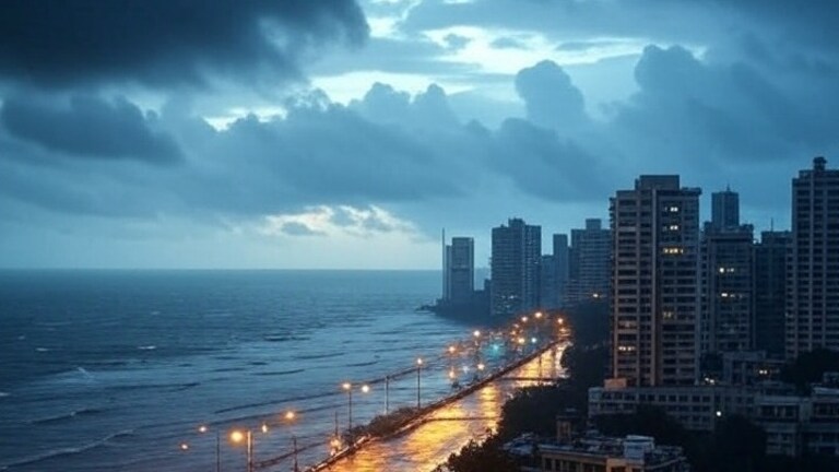 Mumbai Weather Today: मुंबईसह ठाणे आणि आजूबाजूच्या जिल्ह्यासाठी भारतीय हवामान खात्याचा येलो अलर्ट जारी, आजचं हवामान घ्या जाणून mumbai weather 13 august 2025 yellow alert in mumbai thane navi mumbai palghar heavy rain warning from weather department