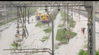 मोठी बातमी.. मुसळधार पावसामुळे ट्रेन बंद, मध्य, हार्बर आणि पश्चिम रेल्वे मार्गावर वाहतूक ठप्प! Mumbai Tak