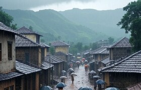 Maharashtra Weather: कोकणात पावसाचं धुमशान सुरूच, प. महाराष्ट्रासह 'या' भागांना सतर्कतेचा इशारा maharashtra weather (Grok)