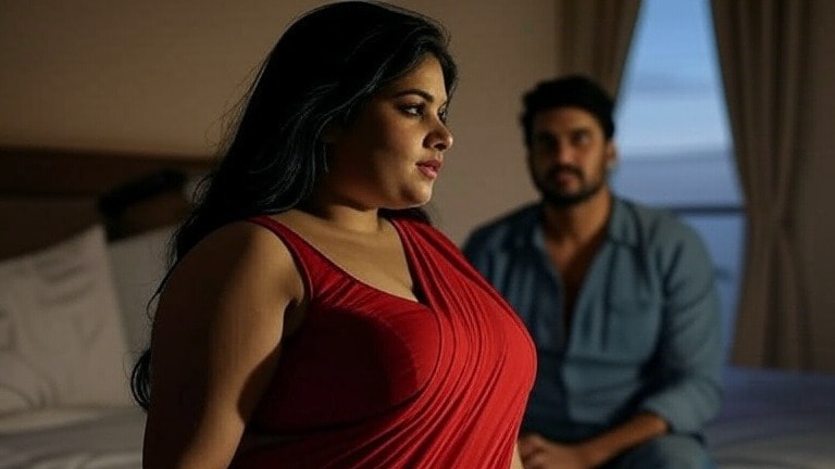 गर्लफ्रेंड मध्यरात्री पोहचली बॉयफ्रेंडच्या घरी, पण असं काही घडलं की अख्खा गाव झाला जागा! girlfriend went to her boyfriends house and an argument broke out she jumped straight from the third floor