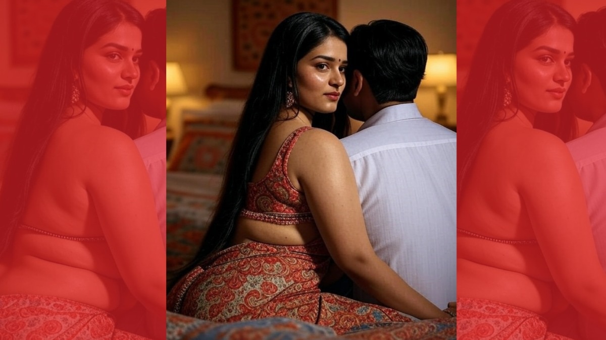 Wife opposes physical relation with husband Suddenly wife attacks his private part with blade Husband has a different suspicion