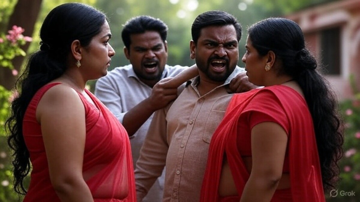 आरारारारा खतरनाक! इन्स्टाग्रामवर तरुणांना पटवलं..दोन भावांना सोडून दोन्ही बायका पळाल्या, पोलिसांनी शोध लावला अन् नंतर.. wifes Immoral relationship with another man Husband protested and wife poured petrol on and burned him