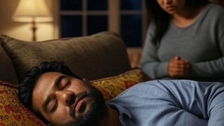 नवरा गाढ झोपला होता, बायकोनं पाहिलं अन्... भयंकर कांड केलं Mumbai Tak