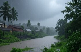 Maharashtra Weather: कोकणात मुसळधार पावसाच्या सरी, पाहा हवामान खात्याने कुठे-कुठे दिलाय अलर्ट maharashtra weather (grok)
