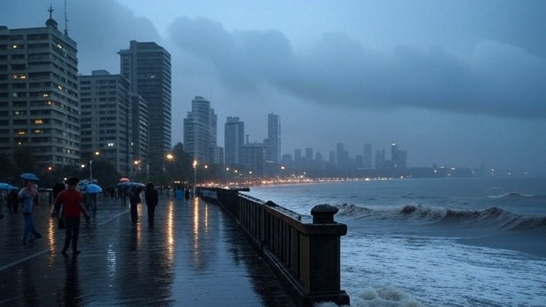 Mumbai Weather: मुंबईसह ठाणे, पालघर येलो अलर्ट.. पाऊस आज पुन्हा घालणार धुमाकूळ