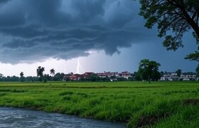 Maharashtra Weather: रायगड, रत्नागिरीसह कोकणात मेघगर्जनेसह पावसाचा धुमाकूळ, पाहा कसं असेल हवामान maharashtra weather