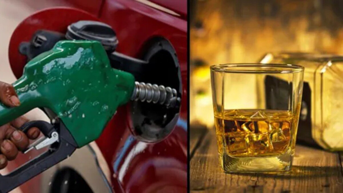 why is there no gst on petrol diesel and alcohol why is there a separate tax on these things
