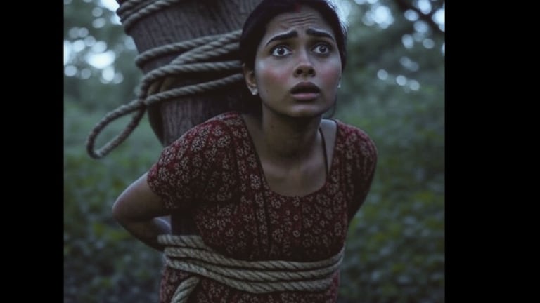 महिलेला झाडाला बांधलं अन् कपडे फाडले! रॉडने मारहाण करून महिलेची हत्या केली..आरोपीने Video व्हायरल केला अन्... Woman Shocking Viral News