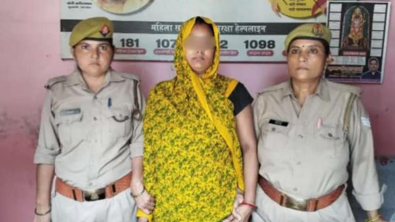 17 वर्षाच्या मुलाला घरी बोलावून 33 वर्षाची महिला करत होती शारीरिक संबंध, मुलीने नको त्या अवस्थेत पाहिलं अन्... pinky sharma was having an illicit relationship with her 17 year old boyfriend at home when 6 year old girl saw it and threatened to tell her father woman killed her own daughter