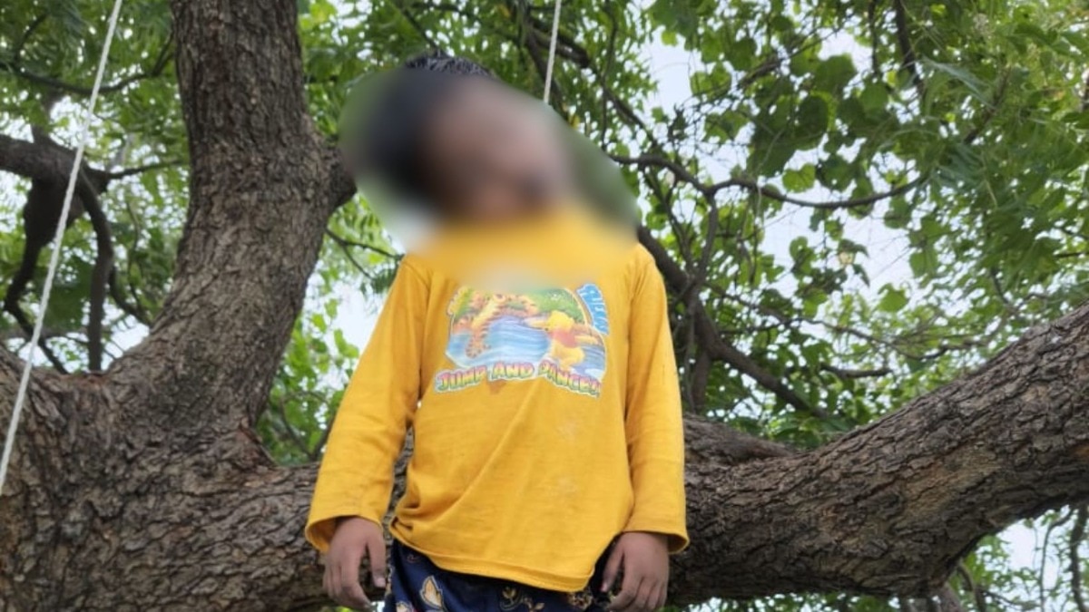 बीड हादरलं! चिमुरडीचा गळफास घेतलेला मृतदेह झाडाला आढळला, त्याच ठिकाणी वडिलांचाही मृतदेह... हादरून टाकणारं प्रकरण