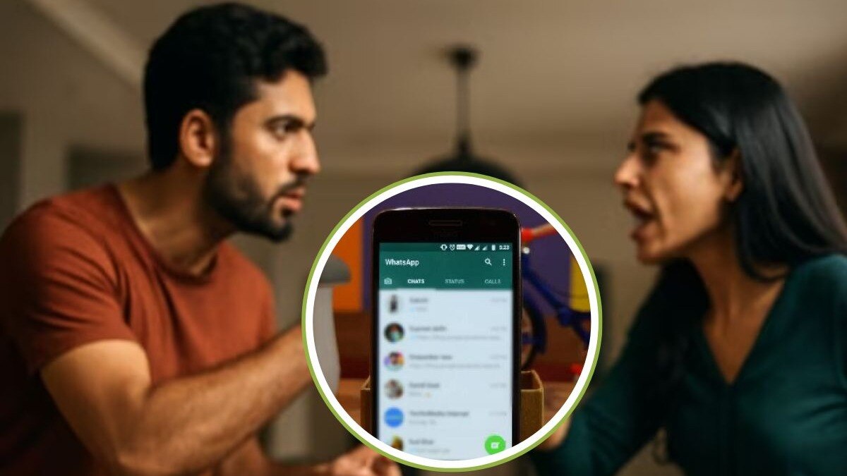 पतीच्या मोबाईलमध्ये पाहिले 'ते' चॅट्स, पत्नी प्रचंड संतापली अन्...
