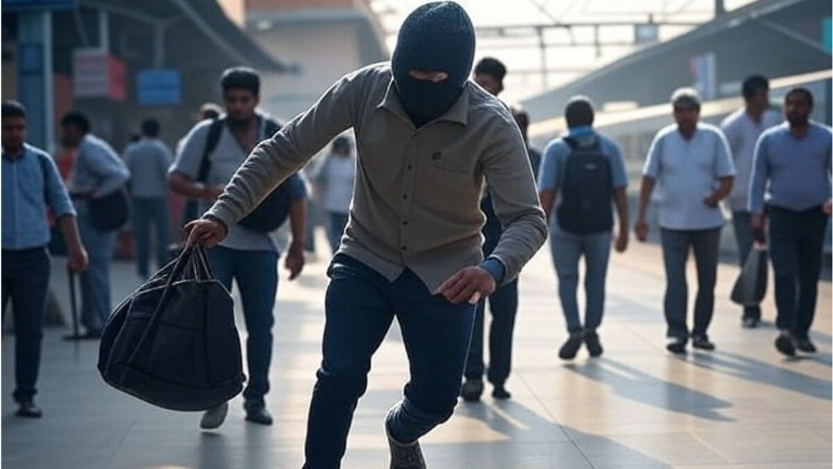 मुंबईकरांनो सावधान! रेल्वे स्टेशनवर प्रवाशांचे दागिने लुटायचे...