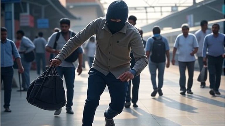 मुंबईकरांनो सावधान! रेल्वे स्टेशनवर प्रवाशांचे दागिने लुटायचे, चोरीची 'अशी' ट्रिक अन्... ठाण्यातील दोघांना अटक मुंबईकरांनो सावधान! रेल्वे स्टेशनवर प्रवाशांचे दागिने लुटायचे...