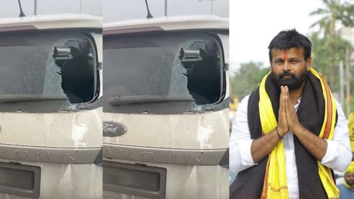 ओबीसी नेते लक्ष्मण हाके यांच्या कारवर हल्ला, गाडीच्या काचा फोडल्या; अहमदनगरमध्ये काय घडलं? 