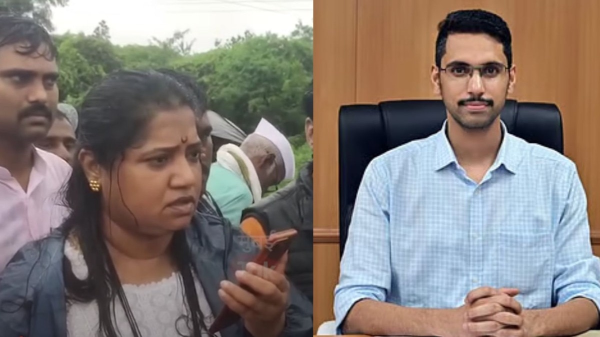 VIDEO : तुमचं राजकारण नंतर करा, सोलापूरच्या जिल्हाधिकाऱ्यांनी शिंदेंच्या प्रवक्त्या ज्योती वाघमारे यांना झाप झाप झापलं