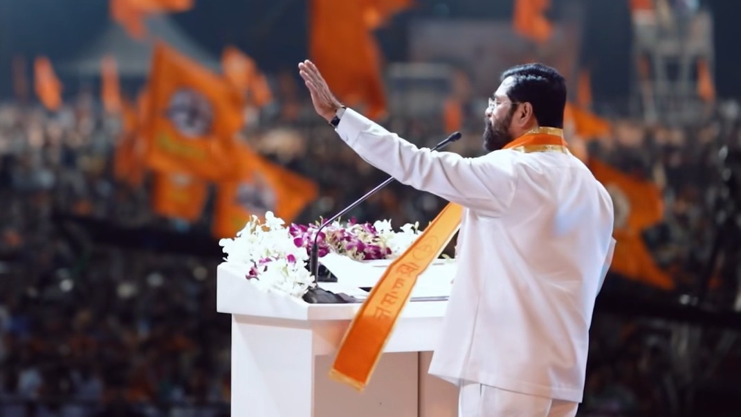 LIVE: Shiv Sena च्या दसरा मेळाव्यात एकनाथ शिंदेंचं भाषण सुरू