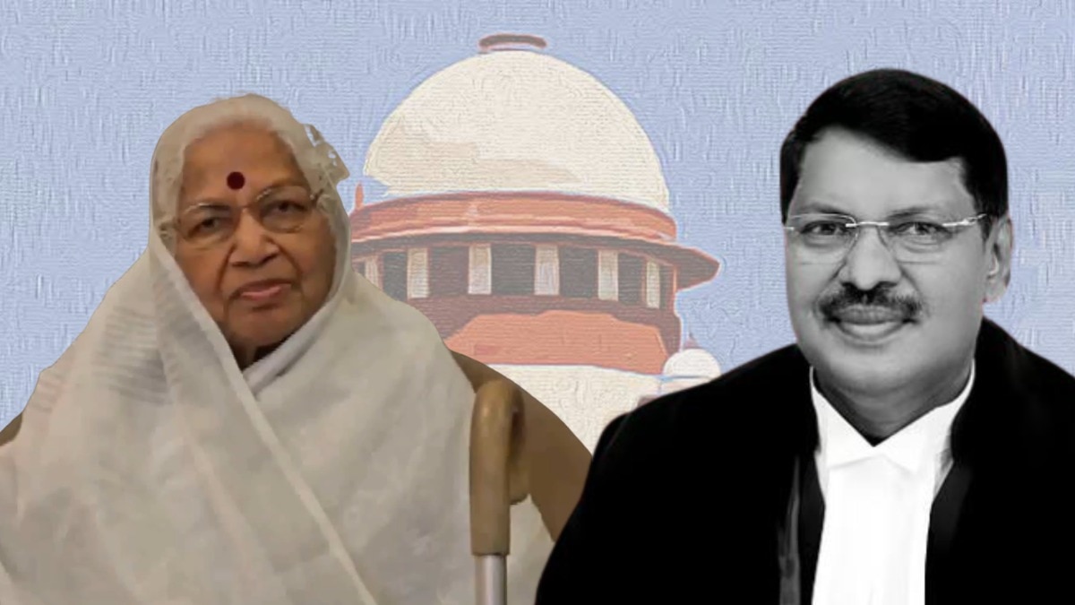 Kamal Gavai: 'त्या' हल्ल्यानंतर सरन्यायाधीशांची आई शांतपणे फक्त एवढंच म्हणाल्या, 'हे वागणं म्हणजे...' on a lawyer attempting to throw an object at cji bhushan gavai dr kamal gavai mother of cji says behave in a manner disrespectful to india