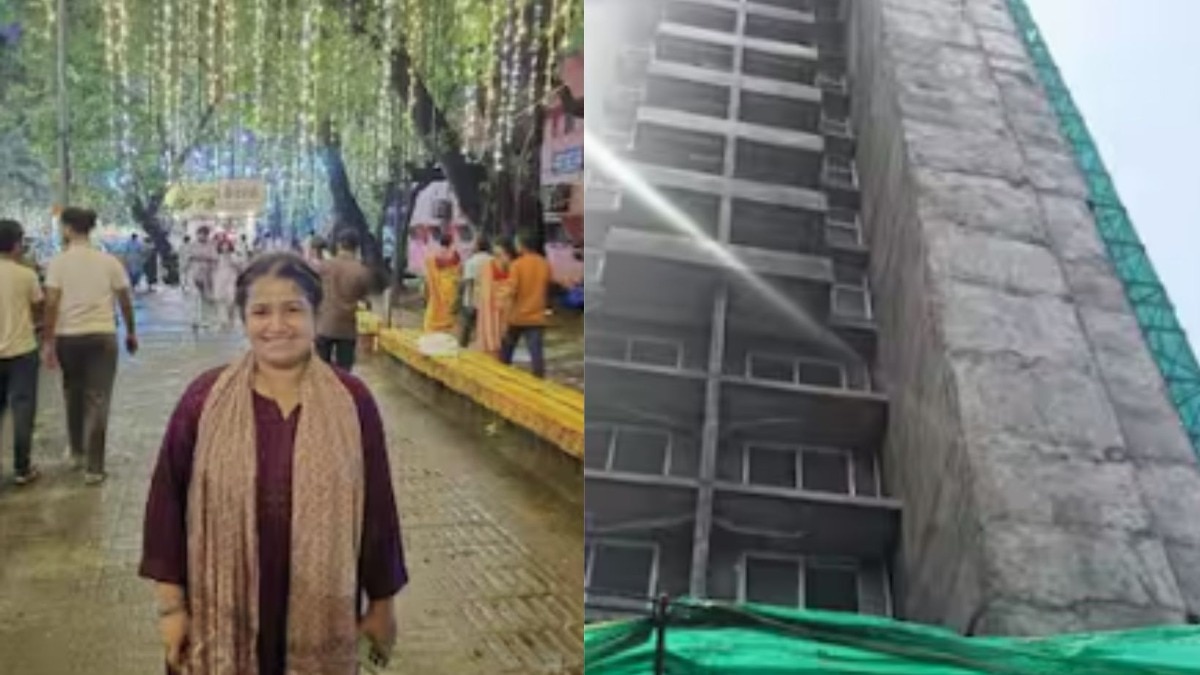 मुंबई : उंच इमारतीवरुन वीट कोसळली अन् कामावर निघालेल्या तरुणीच्या डोक्यावर पडली, रुग्णालयता नेताच... Mumbai Tak