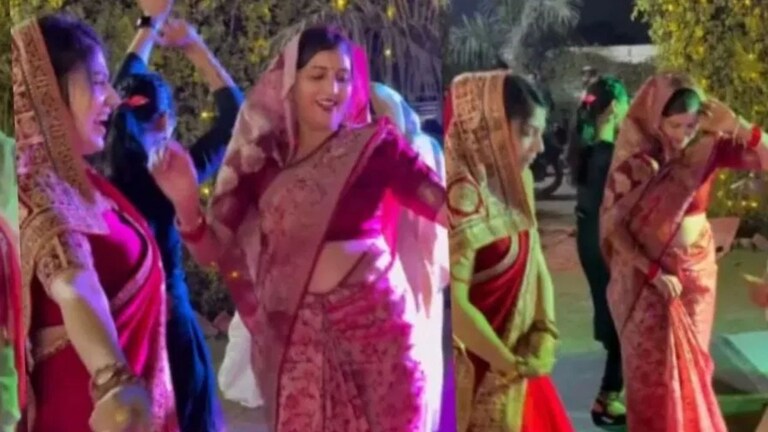 Viral Video: भाभींचे लटके-झटके.. कमरतोड डान्स होतोय तुफान Viral Viral News