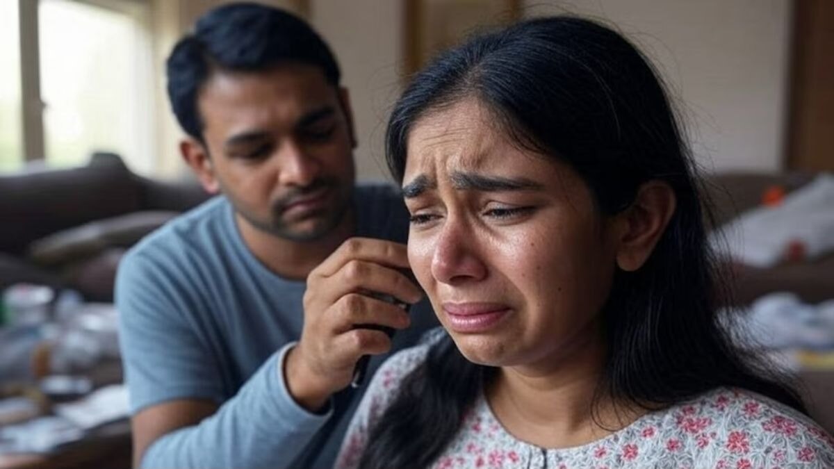 पण, पतीची आठवण आली अन् भररस्त्यात...