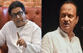 Raj Thackeray: 'आज अजित पवारांनीही यायला हवं होतं', शेवटची ओळ अन् राज ठाकरेंनी दादांना का डिवचलं? ajit pawar should have come today too raj thackeray teased ajitdada with last line election commission voter list