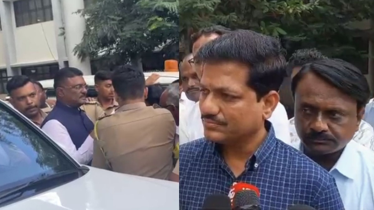 '...नाहीतर धाराशिवमध्ये येऊ देणार नाही', ठाकरेंच्या आमदाराने मंत्री प्रताप सरनाईकांची गाडी अडवून जाब विचारला