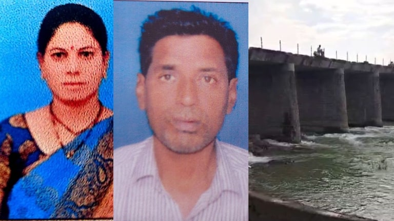नांदेड हादरलं, अनैतिक संबंध टिकवण्यासाठी पत्नीचं मोठं कांड, प्रियकराच्या मदतीने पतीला जिवंत नदीत फेकलं Mumbai Tak