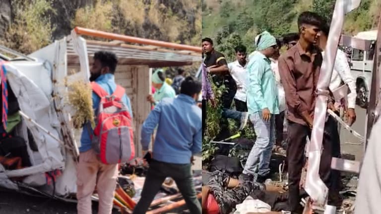 नंदूरबार: देवीच्या यात्रेवरून येणारी पिकअप उलटली तब्बल 6 भाविकांचा गेला जीव अन्... Nandurbar Accident News