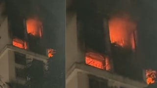 नवी मुंबईत अग्नी तांडव, सोसायटीला लागलेल्या भीषण आगीत माय-लेकींचा मृत्यू; सर्वत्र धुराचे लोट  Mumbai Tak