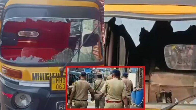 मीरा-भाईंदर: मुलीच्या छेडछाडीनंतर तुफान राडा, तब्बल 25 रिक्षा फोडल्या! Meera Bhayandar Crime