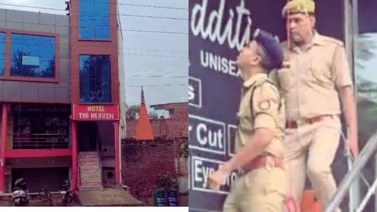 हॉटेलच्या छतावरून नग्न अवस्थेत खाली पडली तरुणी... पोलिसांनी ‘त्या’ खोलीत पोहोचताच पाहिलं धक्कादायक दृश्य! हॉटेलच्या छतावरून नग्न अवस्थेत खाली पडली तरुणी