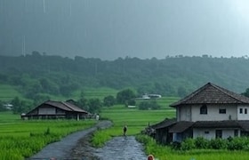 Maharashtra Weather: पावसाची स्थिती कायम, 'या' जिल्हांना येलो अलर्ट , हवामानाचा अंदाज काय?  Maharashtra Weather: कोकणात मुसळधार.. सातारा-सांगलीत वादळी वाऱ्यासह पाऊस (फोटो सौजन्य: Grok)