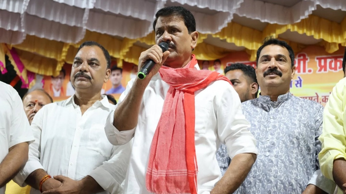 eknath shinde shiv sena mla prakash surve made a very serious statement regarding marathi and north indian languages bmc election