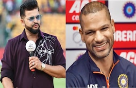 सुरेश रैना आणि शिखर धवनला ईडाचा मोठा दणका, 11 कोटींची संपत्ती जप्त, नेमकं प्रकरण काय? ED attaches assets worth Rs 11.14 crore of ex-cricketers Suresh Raina and Shikhar Dhawan