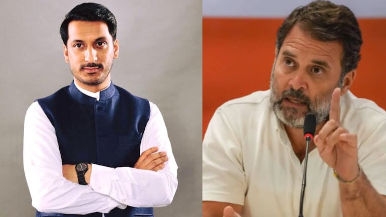 'ही आहे जमीन चोरी', पार्थ पवारांचा जमीन व्यवहार अन् राहुल गांधींच्या ट्वीटने खळबळ rahul gandhi has strongly criticized bjp government by tweeting about parth pawar pune koregaon land deal case