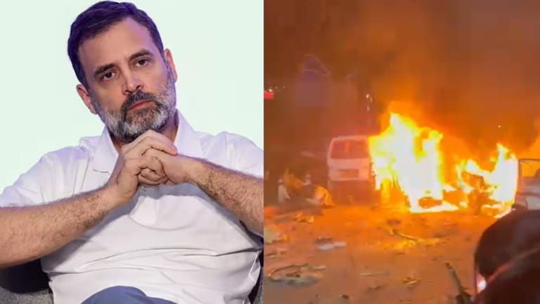 Delhi Blast: लाल किल्ला कार स्फोटानंतर राहुल गांधींची प्रतिक्रिया, पाहा ट्वीटमध्ये नेमकं काय delhi blast rahul gandhi reaction after red fort car blast see what exactly is in tweet