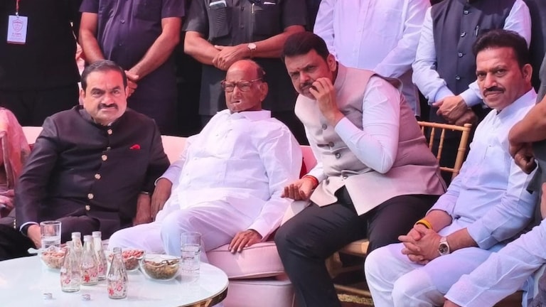 शरद पवार, देवेंद्र फडणवीस आणि गौतम अदानी कोणाच्या लग्नात आले एकत्र? तो IPS अधिकारी कोण? Praveen Pawar daughter Wedding